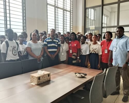 Fashion students industrial tour to UNI-JAY Company Ltd in Kumasi
